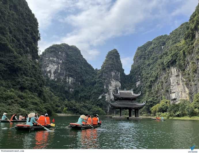 Temples by the water way